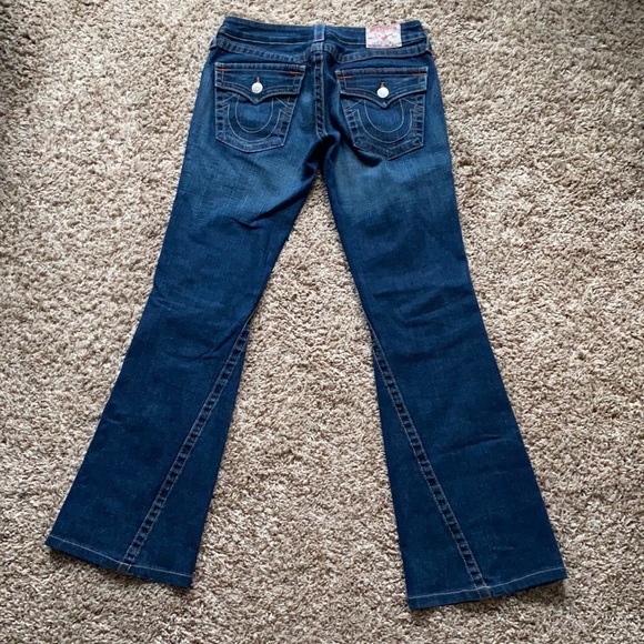 True Religion Bridget #503 Dark Wash Jeans - Picture 10 of 11